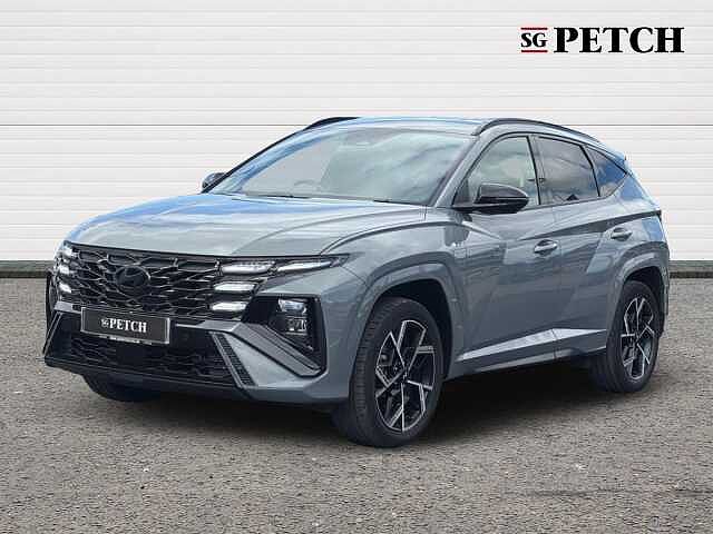 Hyundai TUCSON 1.6T Hybrid N Line 5dr Auto Grey