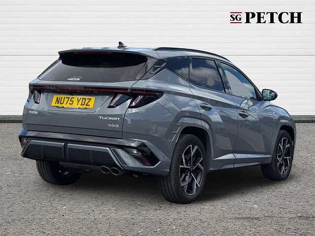 Hyundai TUCSON 1.6T Hybrid N Line 5dr Auto Grey