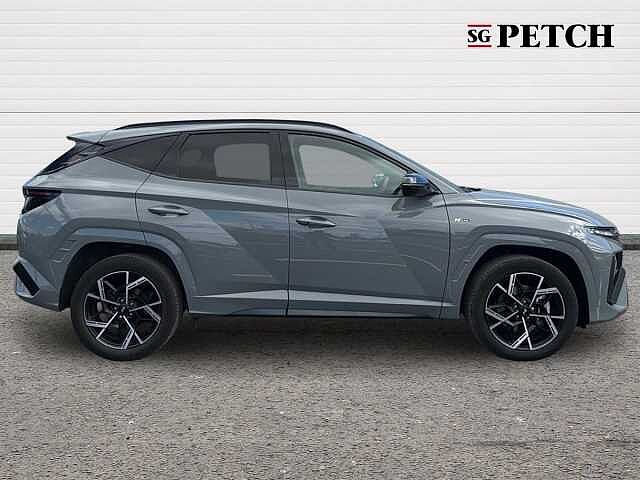 Hyundai TUCSON 1.6T Hybrid N Line 5dr Auto Grey