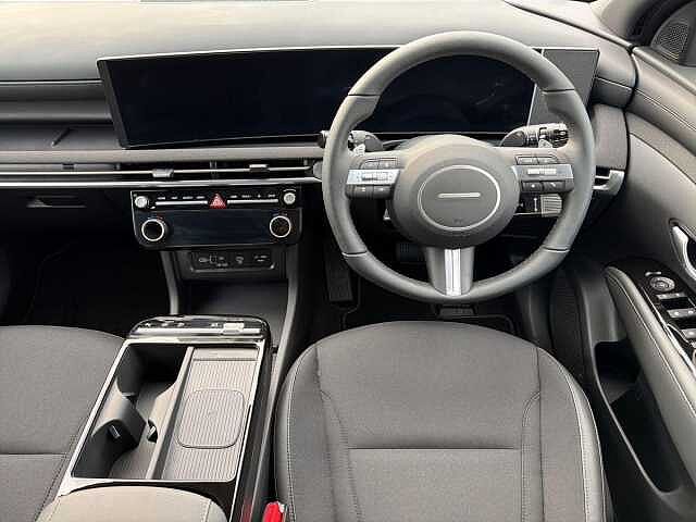 Hyundai TUCSON 1.6T 239 Hybrid Black Line 5dr Auto Silver