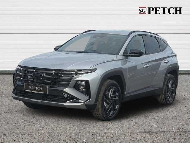 Hyundai TUCSON 1.6T 239 Hybrid Black Line 5dr Auto Silver