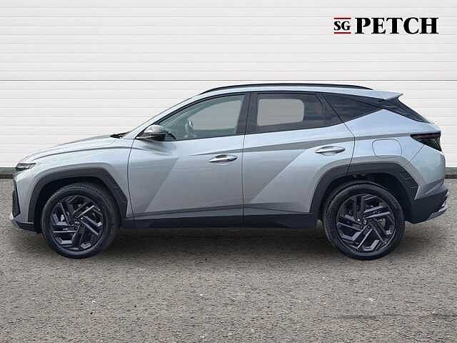 Hyundai TUCSON 1.6T 239 Hybrid Black Line 5dr Auto Silver