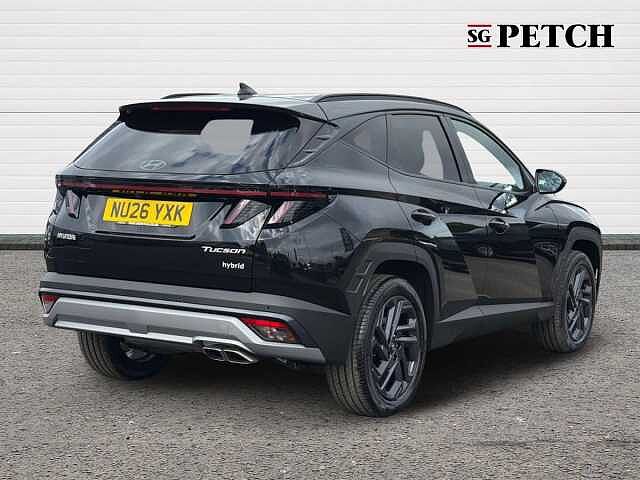 Hyundai TUCSON 1.6T 239 Hybrid Black Line 5dr Auto Black