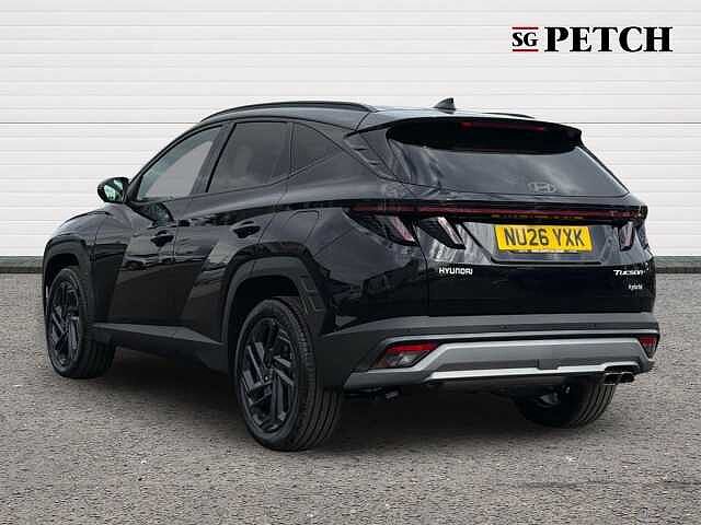 Hyundai TUCSON 1.6T 239 Hybrid Black Line 5dr Auto Black
