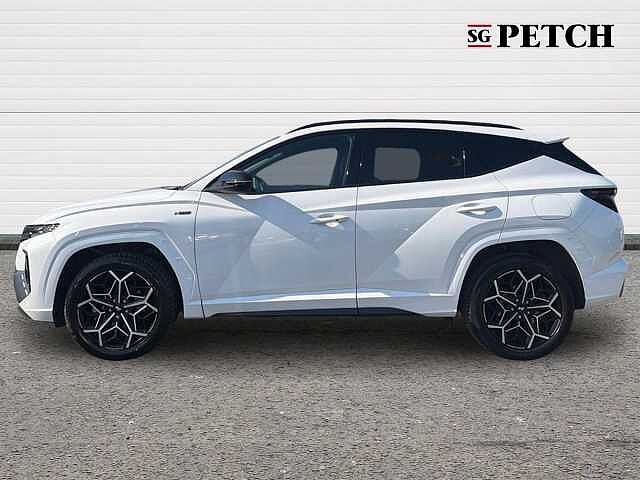 Hyundai TUCSON 1.6 TGDi Hybrid 230 N Line 5dr 2WD Auto White