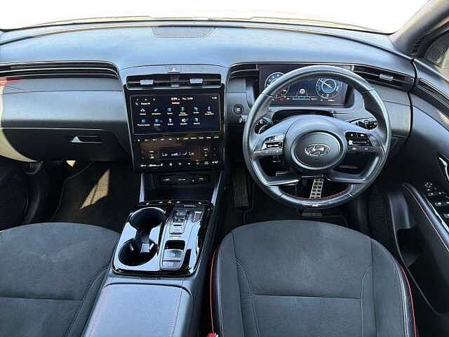 Hyundai TUCSON 1.6 TGDi Hybrid 230 N Line 5dr 2WD Auto White
