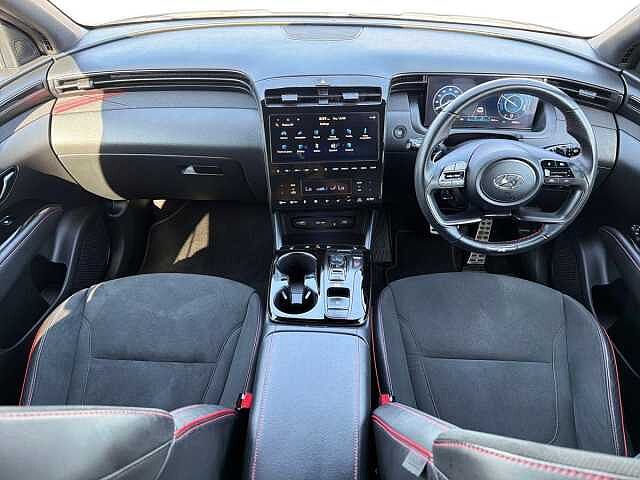 Hyundai TUCSON 1.6 TGDi Hybrid 230 N Line 5dr 2WD Auto White