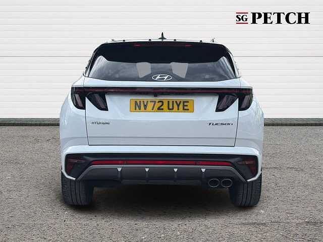 Hyundai TUCSON 1.6 TGDi N Line 5dr 2WD White