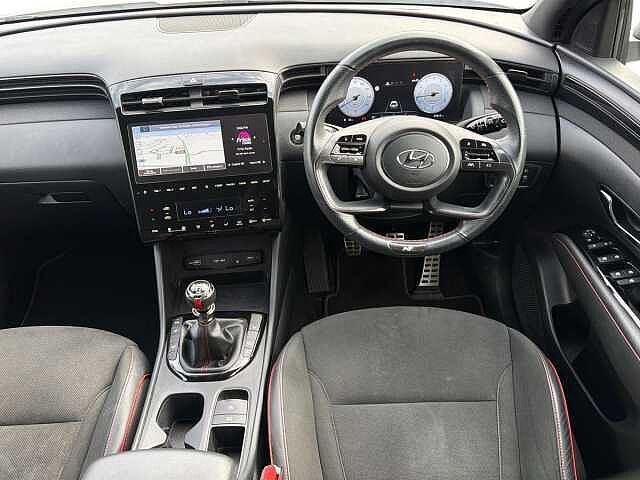 Hyundai TUCSON 1.6 TGDi N Line 5dr 2WD White
