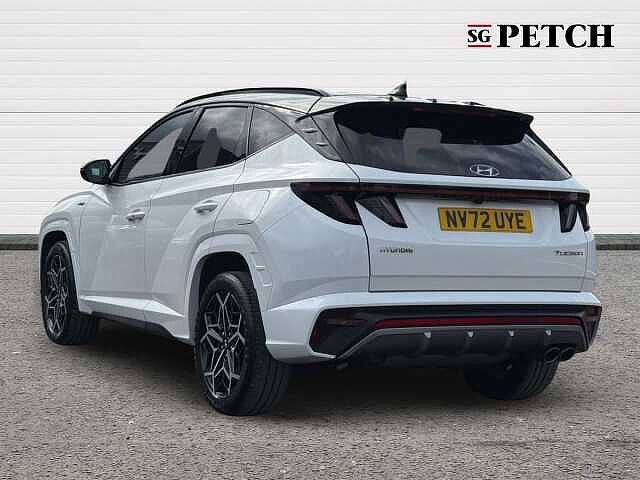 Hyundai TUCSON 1.6 TGDi N Line 5dr 2WD White