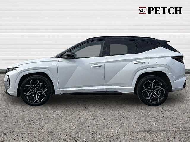 Hyundai TUCSON 1.6 TGDi N Line 5dr 2WD White