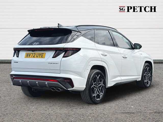 Hyundai TUCSON 1.6 TGDi N Line 5dr 2WD White