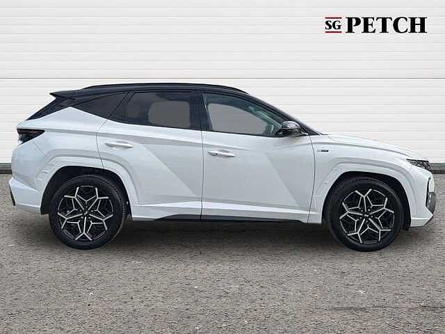 Hyundai TUCSON 1.6 TGDi N Line 5dr 2WD White