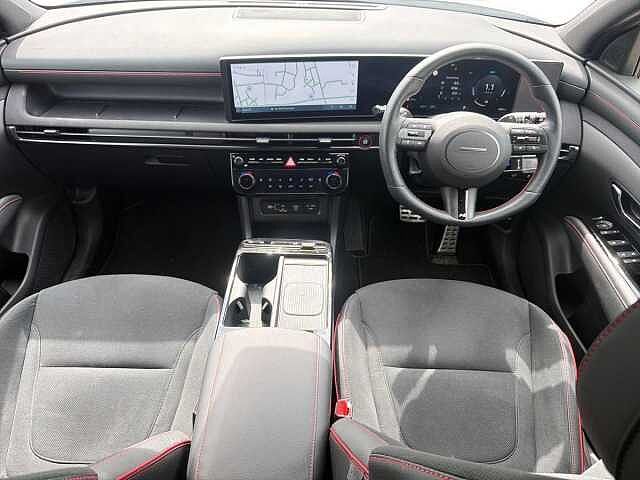 Hyundai TUCSON 1.6T Hybrid N Line 5dr Auto White