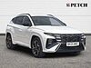 Hyundai TUCSON 1.6T Hybrid N Line 5dr Auto White